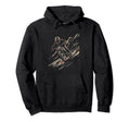 Motorcycle Downhill Race Hoodie - Custom Art Print Men Women - T-Shirt, Sweatshirt, Hoodie