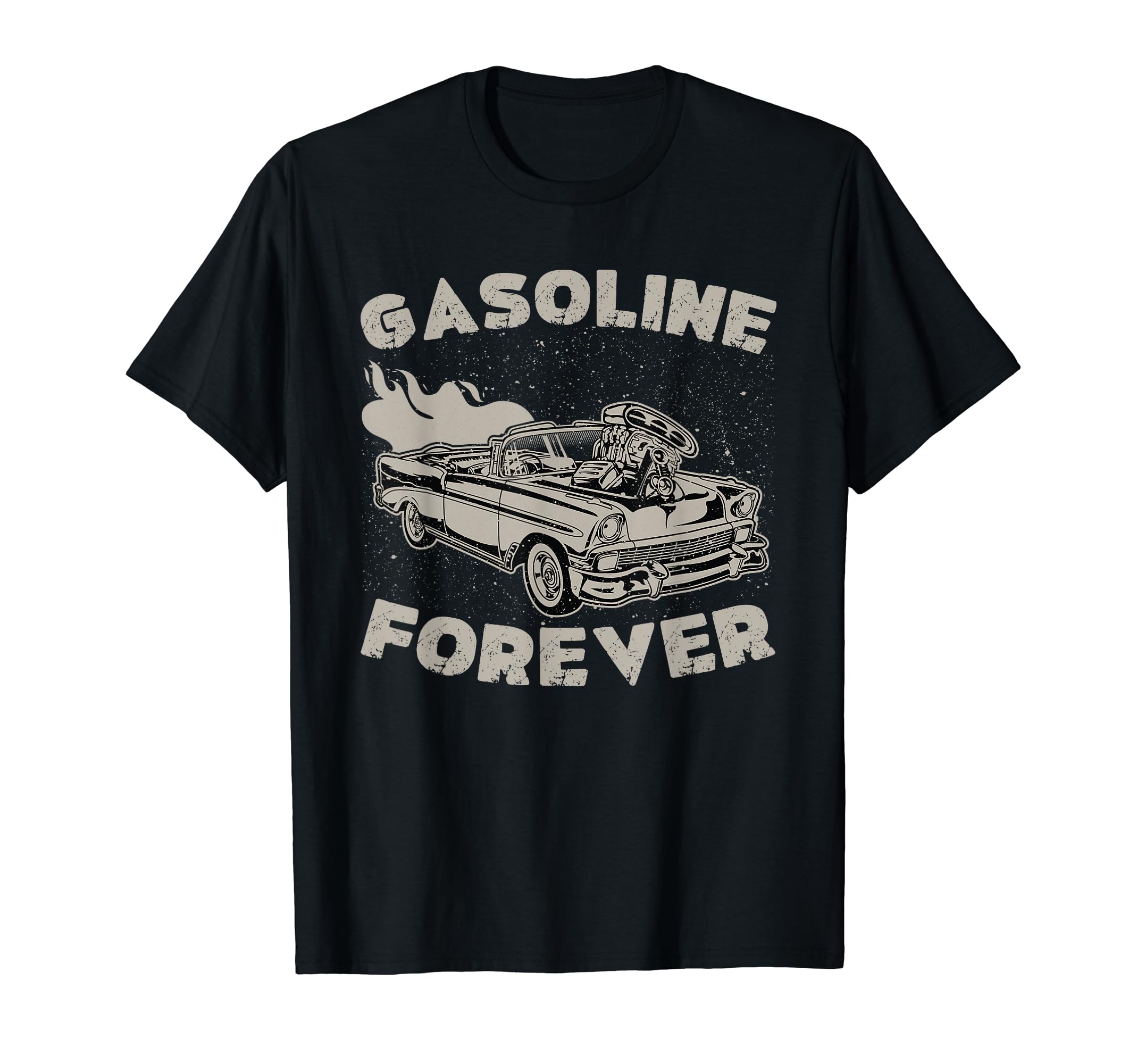 Gasoline Forever Car Lover T-Shirt - Aesthetic Graphic Men Women - T-Shirt, Sweatshirt, Hoodie