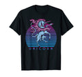 80S Magical Unicorn Synthwave Retrowave T-Shirt - Aesthetic Graphic Unisex - T-Shirt, Sweatshirt, Hoodie