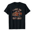 Rusty Old Truck Pin Up Cartoon Gift T-Shirt - Fun Novelty Design Men Women - T-Shirt, Sweatshirt, Hoodie