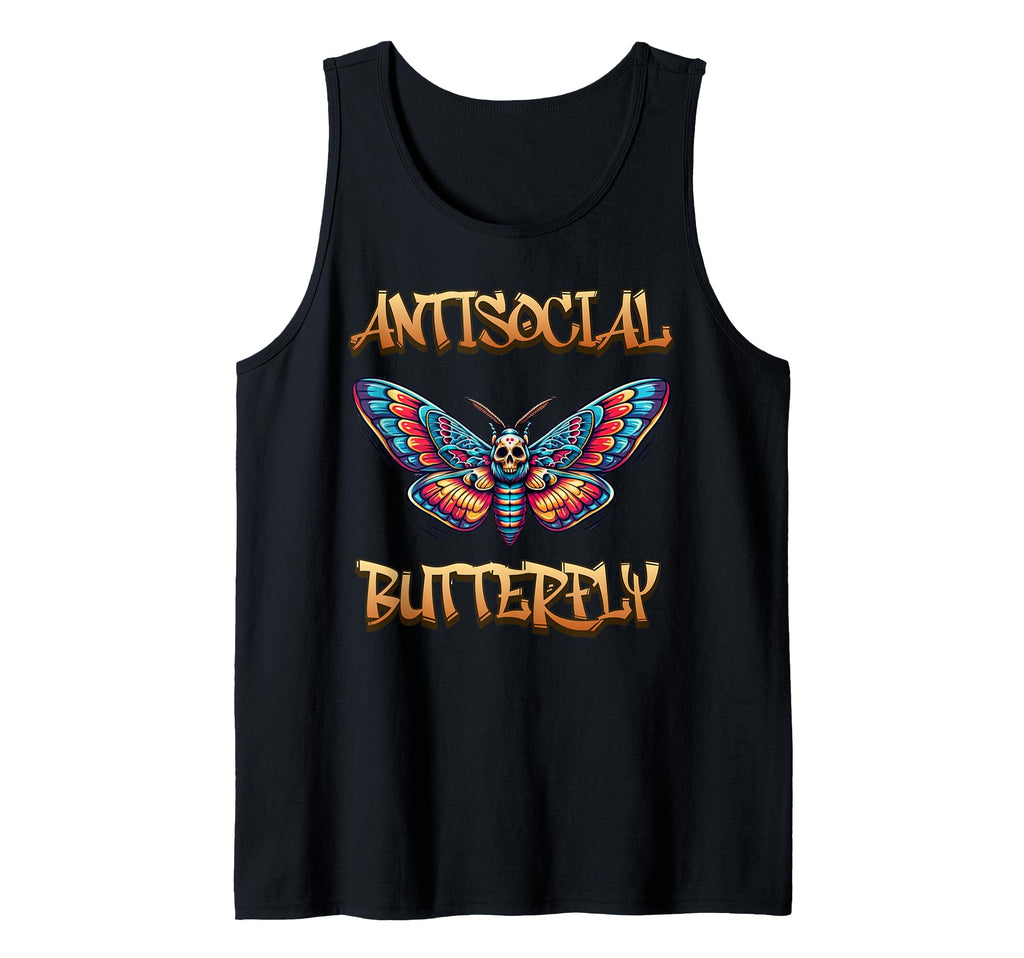 Antisocial Butterfly Sweatshirt - Streetwear Style for Adults - T-Shirt, Sweatshirt, Hoodie
