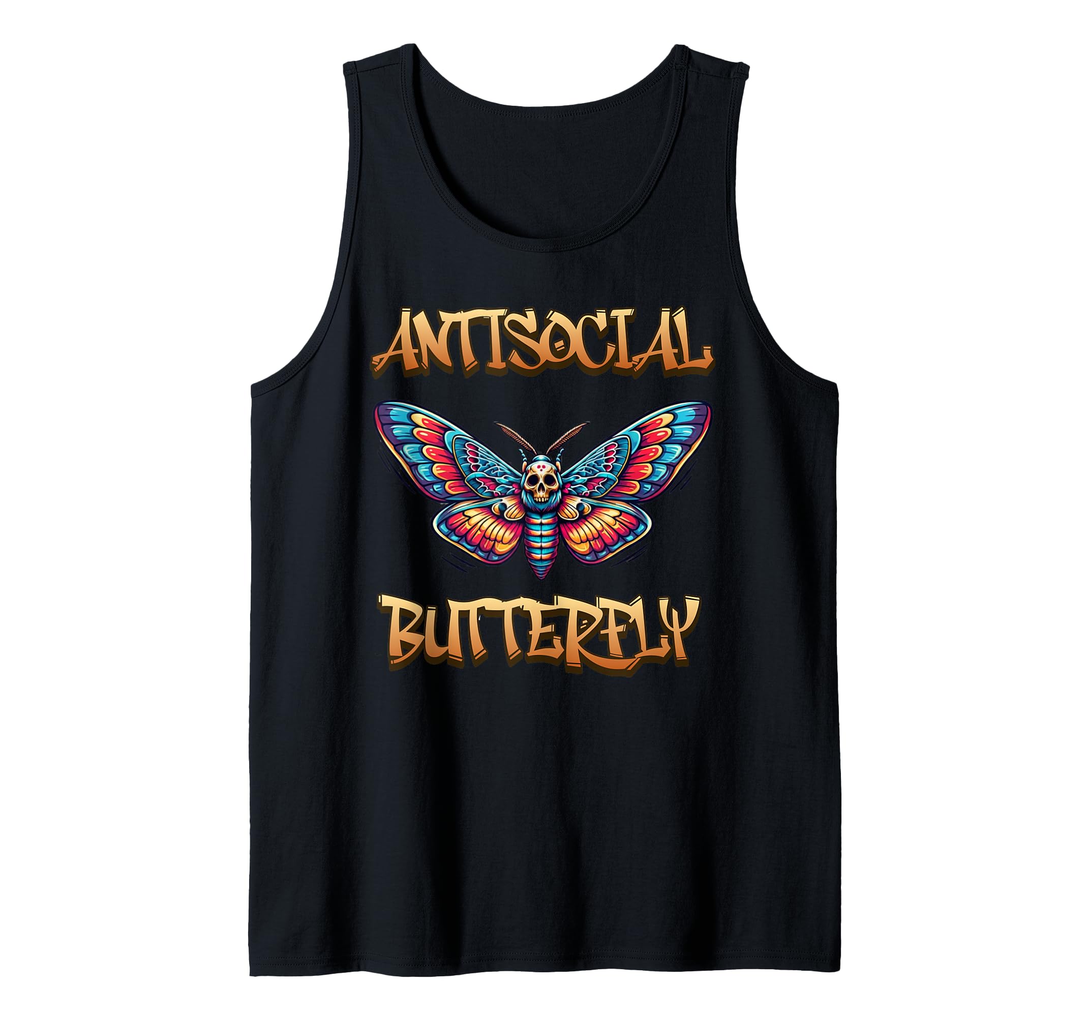 Antisocial Butterfly Sweatshirt - Streetwear Style for Adults - T-Shirt, Sweatshirt, Hoodie