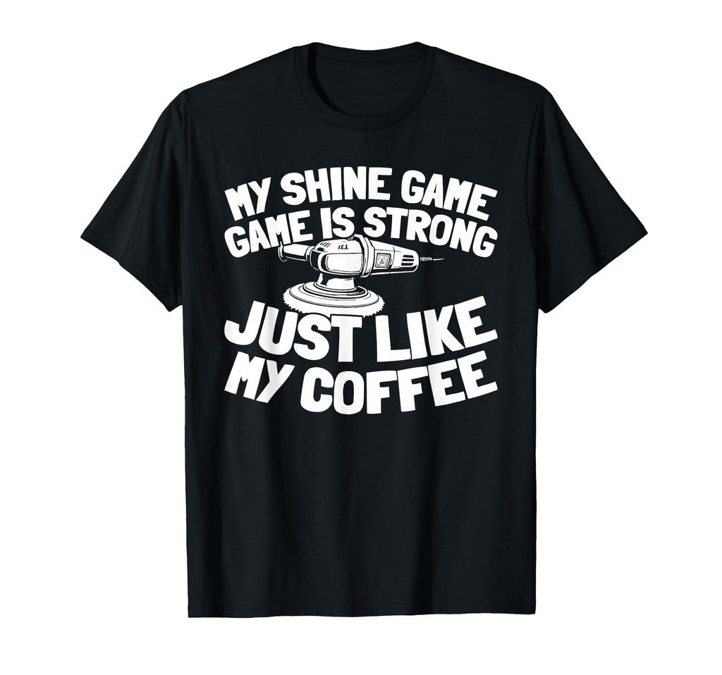 Vehicle Polish Cleaning Auto T-Shirt - Aesthetic Graphic for Adults - T-Shirt, Sweatshirt, Hoodie