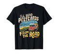 Beach Adventures Van Life Postcard Road T-Shirt - Trendy Graphic Unisex - T-Shirt, Sweatshirt, Hoodie