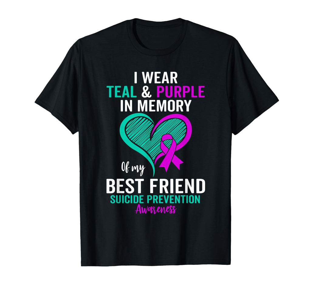 I Wear Teal And Purple Memory My T-Shirt - Aesthetic Graphic Men Women - T-Shirt, Sweatshirt, Hoodie
