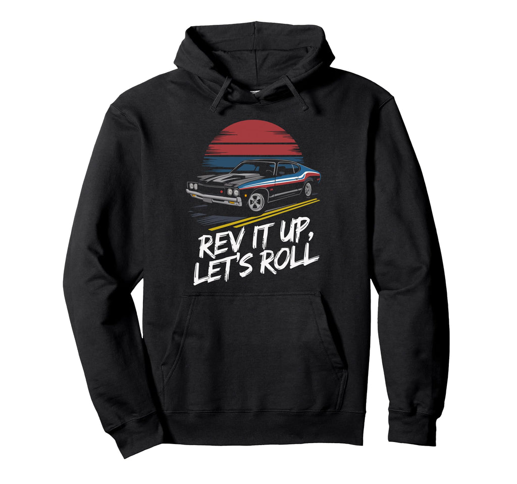 Muscle Car Lover Carguy Car Collector Hoodie - Custom Art Print Unisex - T-Shirt, Sweatshirt, Hoodie