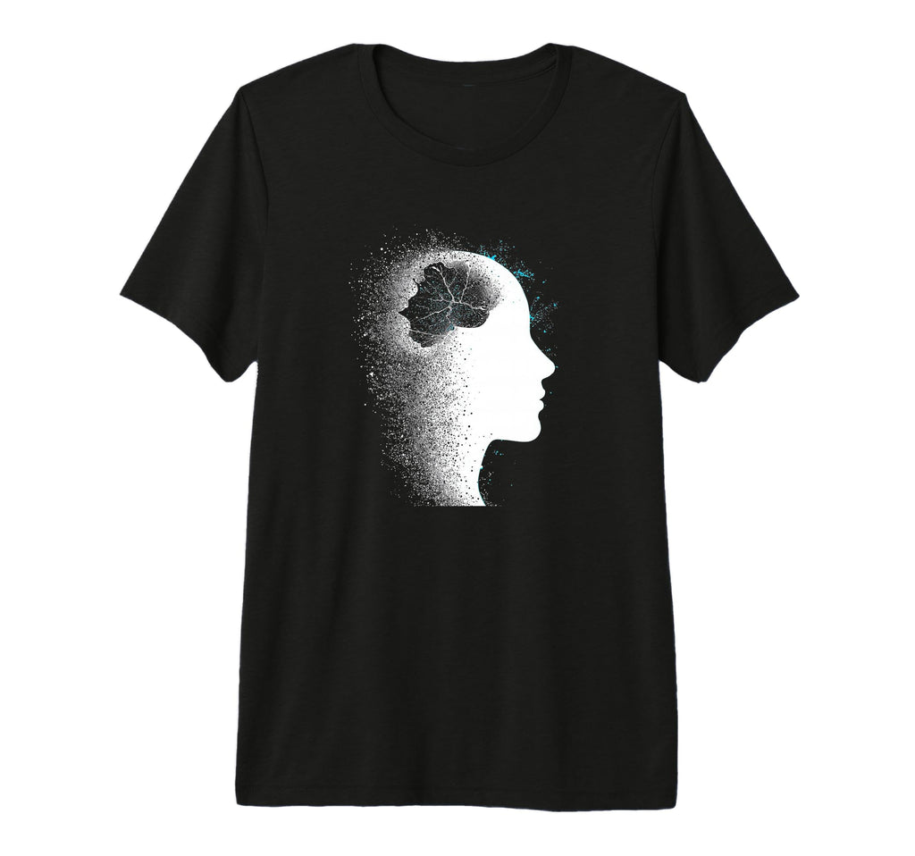 Glitch Pointillism Art Overthinker Tri T-Shirt - Trendy Graphic for Adults - T-Shirt, Sweatshirt, Hoodie