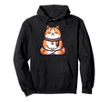 Meditation Cat Yoga Pose Relaxing Hoodie - Casual Everyday Wear for Adults - T-Shirt, Sweatshirt, Hoodie