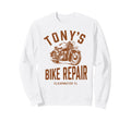 Tonys Bike Repair Clearwater Florida Sweatshirt - Graphic Print Unisex - T-Shirt, Sweatshirt, Hoodie