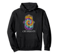 Om Shanti Colorful Mandala Geometry Hoodie - Novelty Apparel for Adults - T-Shirt, Sweatshirt, Hoodie
