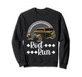 Rod Run Hot Rod Sedan Rat Rod Car Sweatshirt - Custom Art Print Men Women - T-Shirt, Sweatshirt, Hoodie
