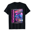 Yokohama City 80S Synthwave T-Shirt - Aesthetic Graphic Men Women - T-Shirt, Sweatshirt, Hoodie