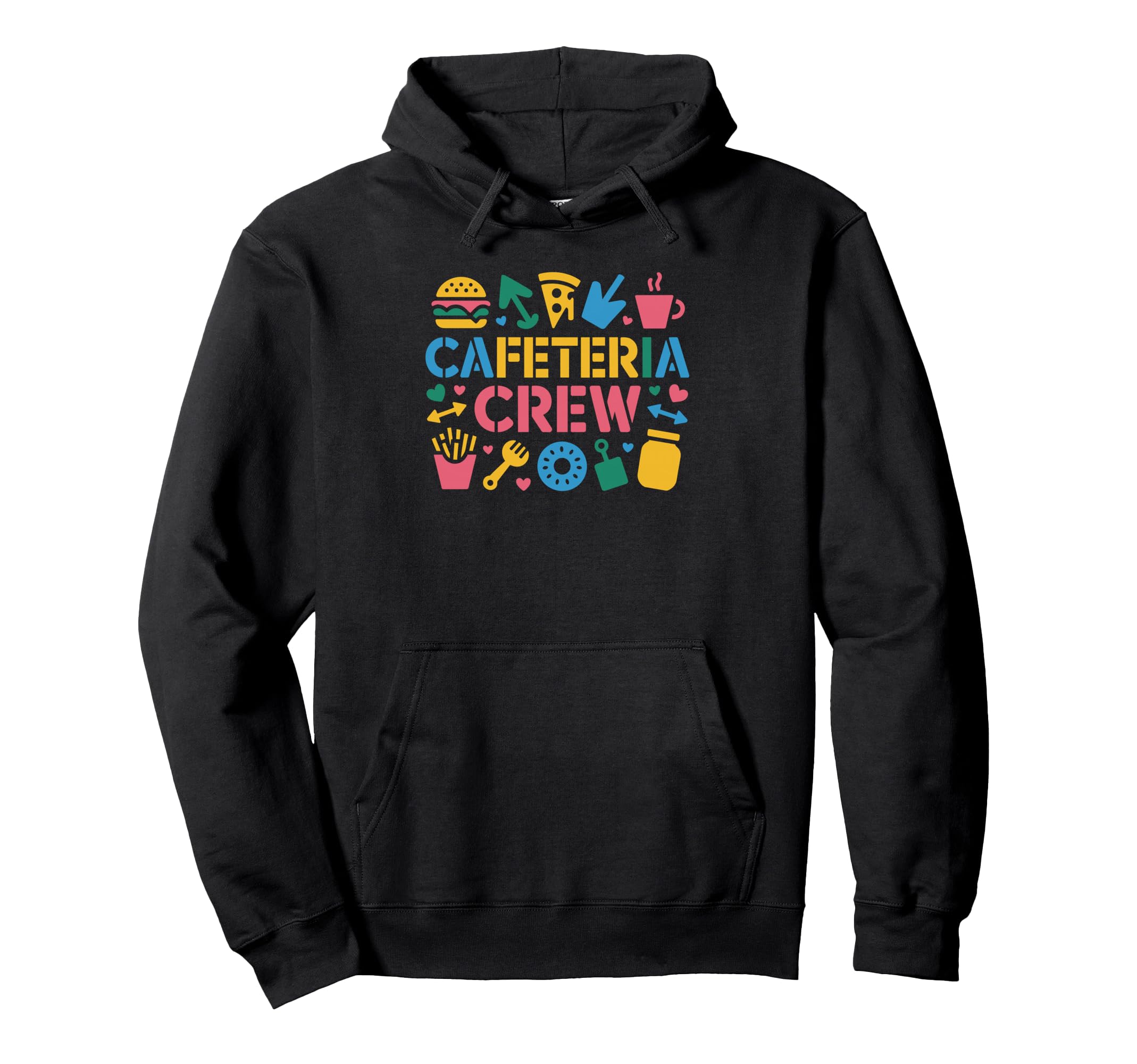 School Cafeteria Crew Lunch Lady And Hoodie - Aesthetic Graphic Unisex - T-Shirt, Sweatshirt, Hoodie