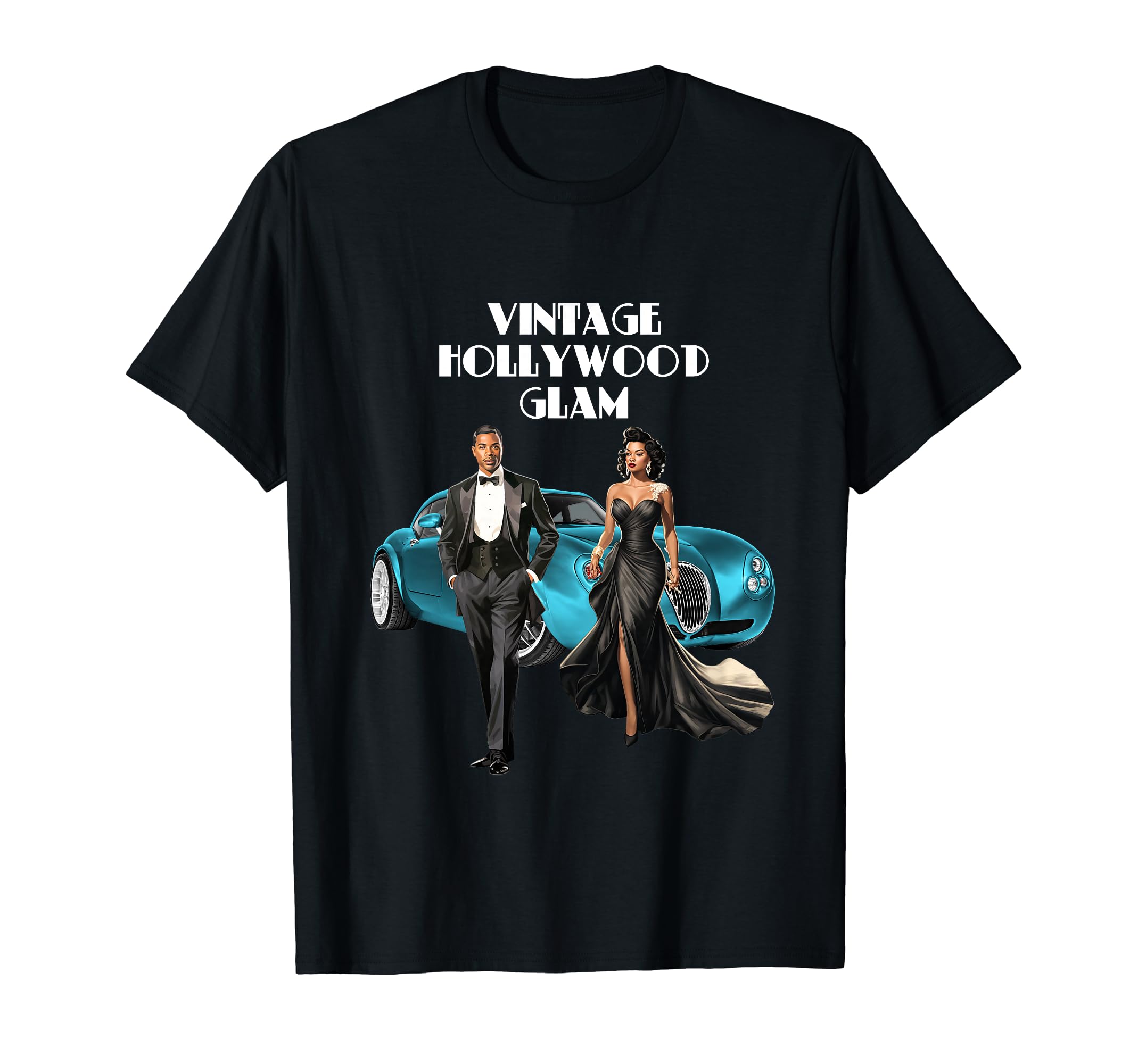 Hollywood Glam T-Shirt - Novelty Apparel for Adults - T-Shirt, Sweatshirt, Hoodie