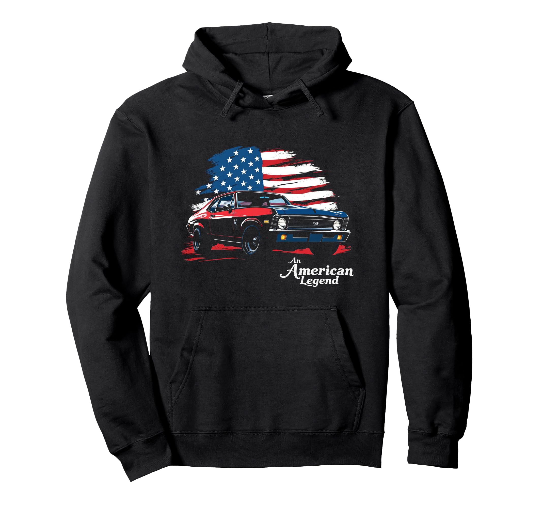 American Legend 1969 69 Nova Ss Hoodie - Casual Everyday Wear Men Women - T-Shirt, Sweatshirt, Hoodie