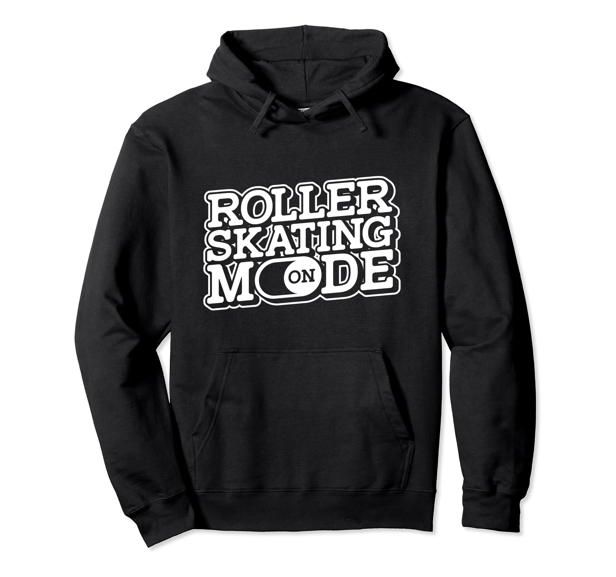 Roller Skating Mode Roller Skates Hoodie - Fun Novelty Design for Adults - T-Shirt, Sweatshirt, Hoodie