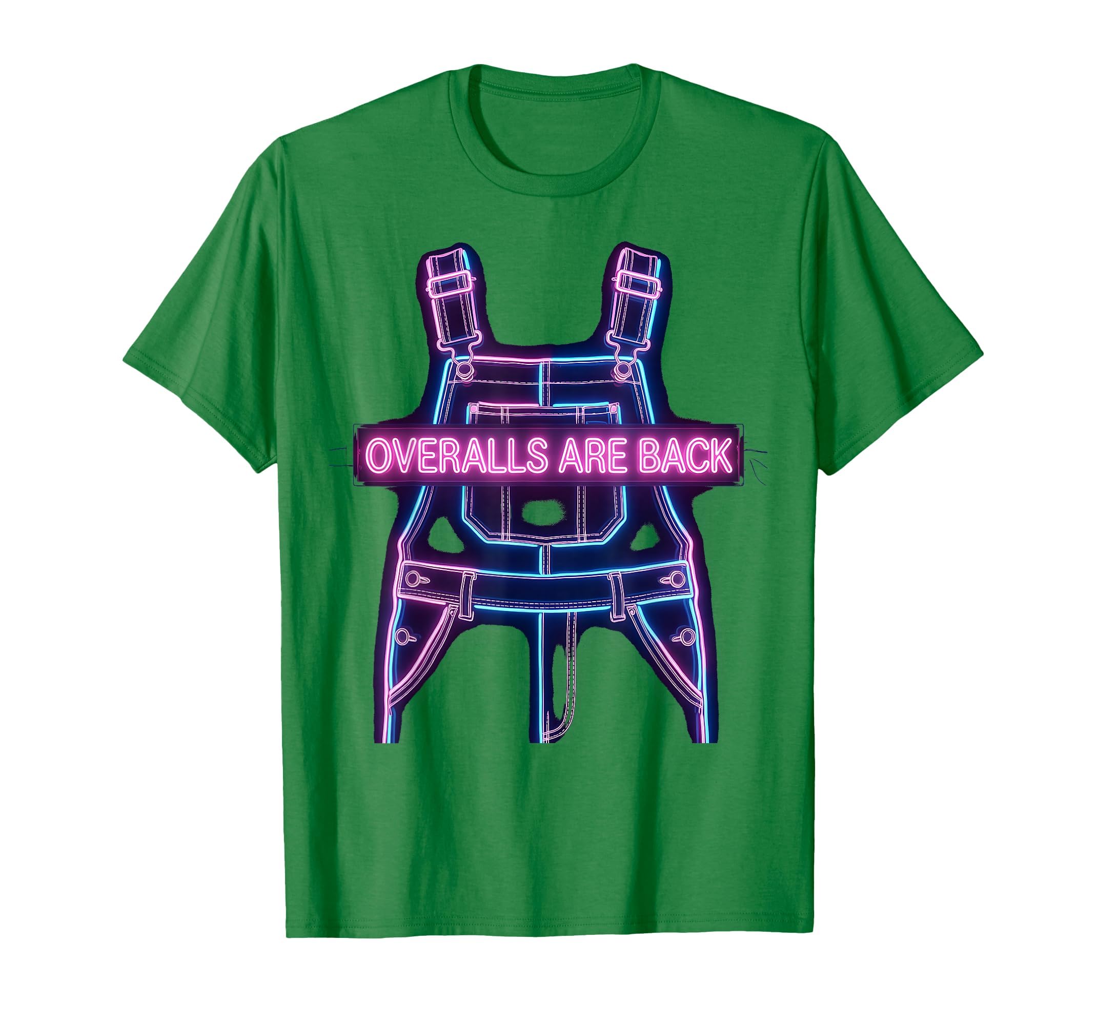 Overalls Are Back 90S Nostalgia T-Shirt - Custom Art Print Unisex - T-Shirt, Sweatshirt, Hoodie