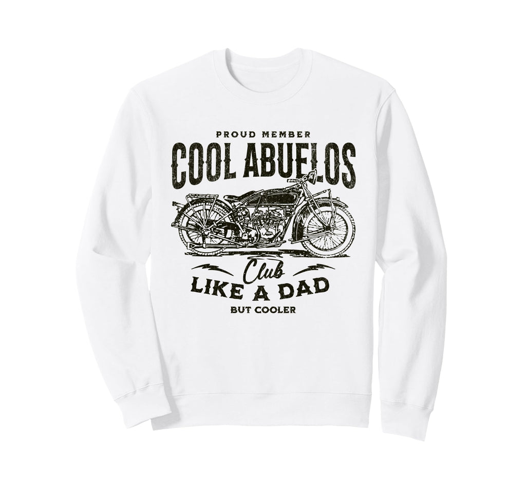 Abuelos Club Motorcycle Sweatshirt - Aesthetic Graphic Unisex - T-Shirt, Sweatshirt, Hoodie