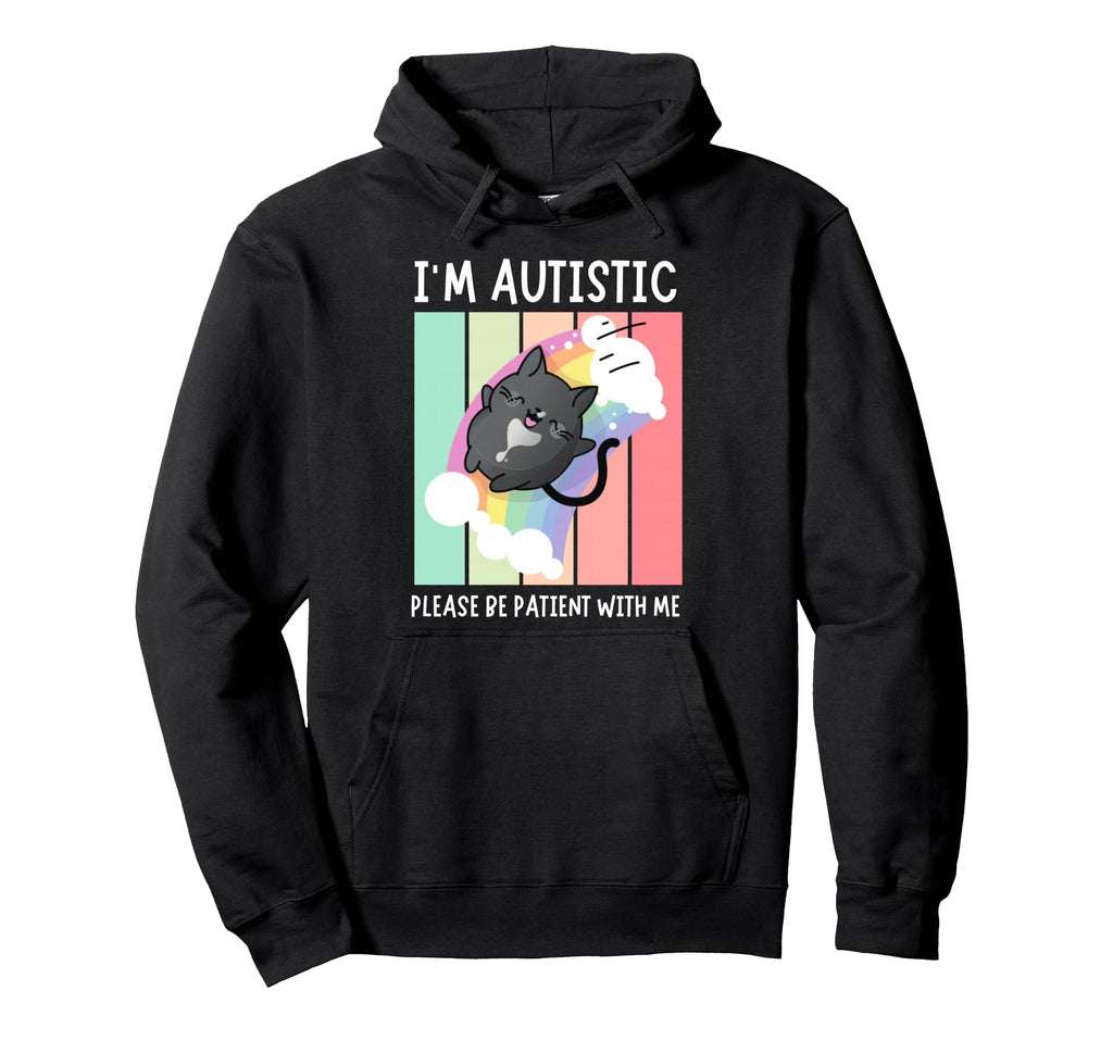 Neurodivergent Pride Im Autistic Asd Hoodie - Graphic Print Men Women - T-Shirt, Sweatshirt, Hoodie
