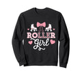 Roller Skater Roller Skating 70S 90S Sweatshirt - Trendy Graphic Men Women - T-Shirt, Sweatshirt, Hoodie