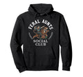 Feral Aunts Social Club Western Cowgirl Hoodie - Fun Novelty Design Unisex - T-Shirt, Sweatshirt, Hoodie