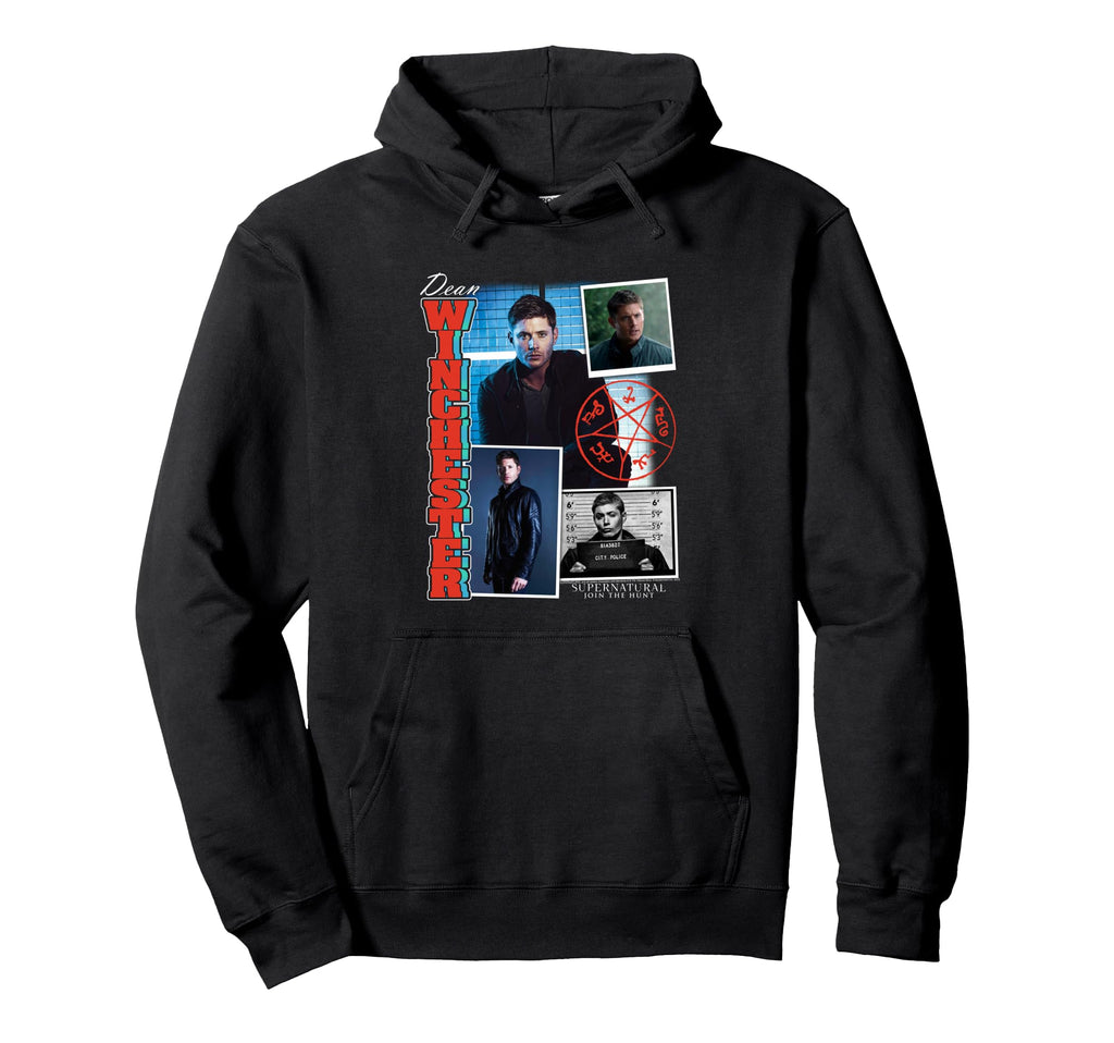 Supernatural Dean Winchester Collage Hoodie - Aesthetic Graphic Men Women - T-Shirt, Sweatshirt, Hoodie