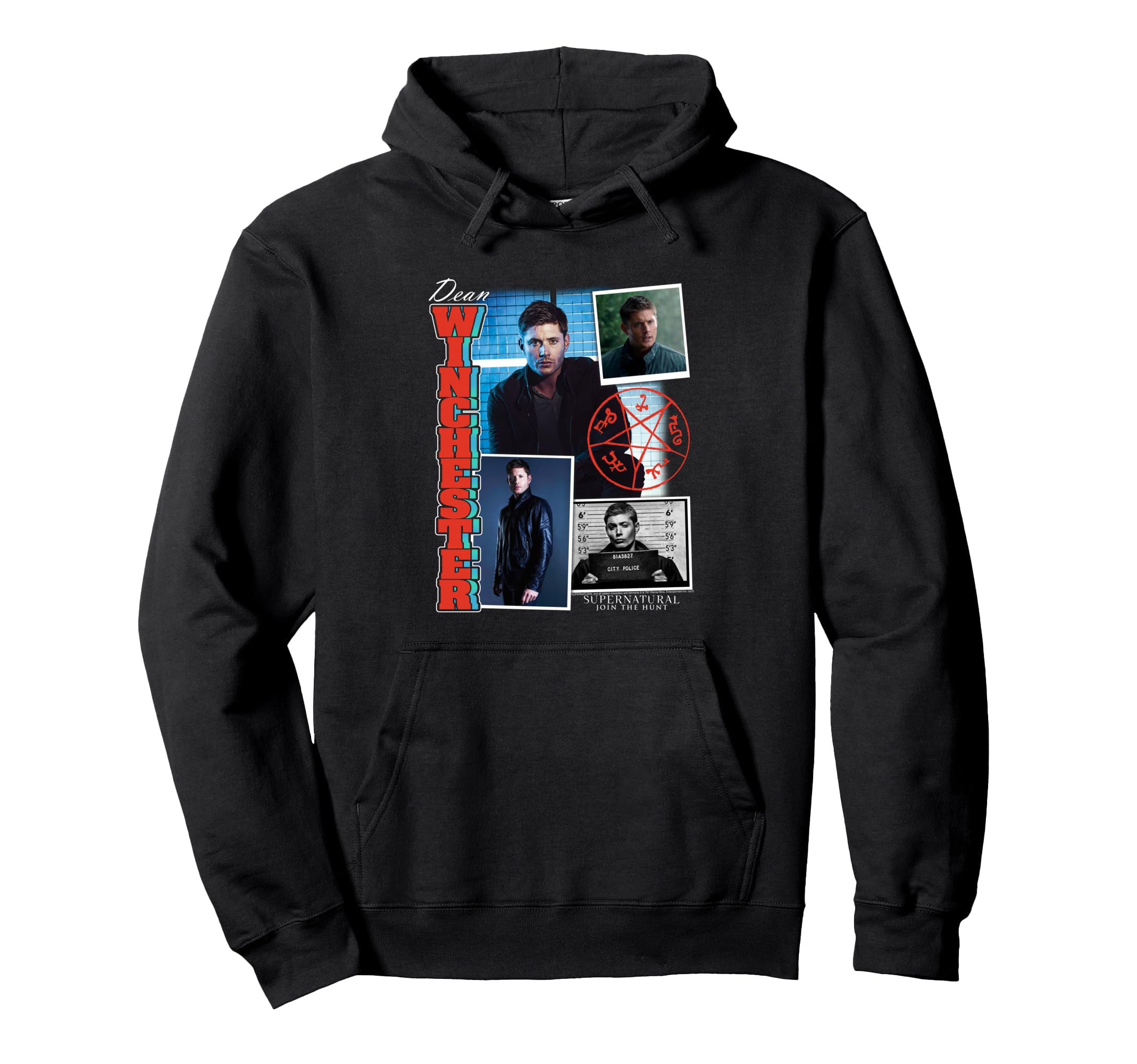 Supernatural Dean Winchester Collage Hoodie - Aesthetic Graphic Men Women - T-Shirt, Sweatshirt, Hoodie