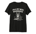 Im Pet Boundaries Cat Tri Blend T-Shirt - Casual Everyday Wear for Adults - T-Shirt, Sweatshirt, Hoodie