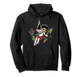 Cupid American Traditional Tattoo Flash Hoodie - Novelty Apparel for Adults - T-Shirt, Sweatshirt, Hoodie