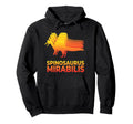 Spinosaurus Mirabilis New Prehistoric Hoodie - Minimalist Print for Adults - T-Shirt, Sweatshirt, Hoodie
