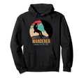 Wanderer Rock Climbing Unplug Sunset Hoodie - Novelty Apparel Unisex - T-Shirt, Sweatshirt, Hoodie