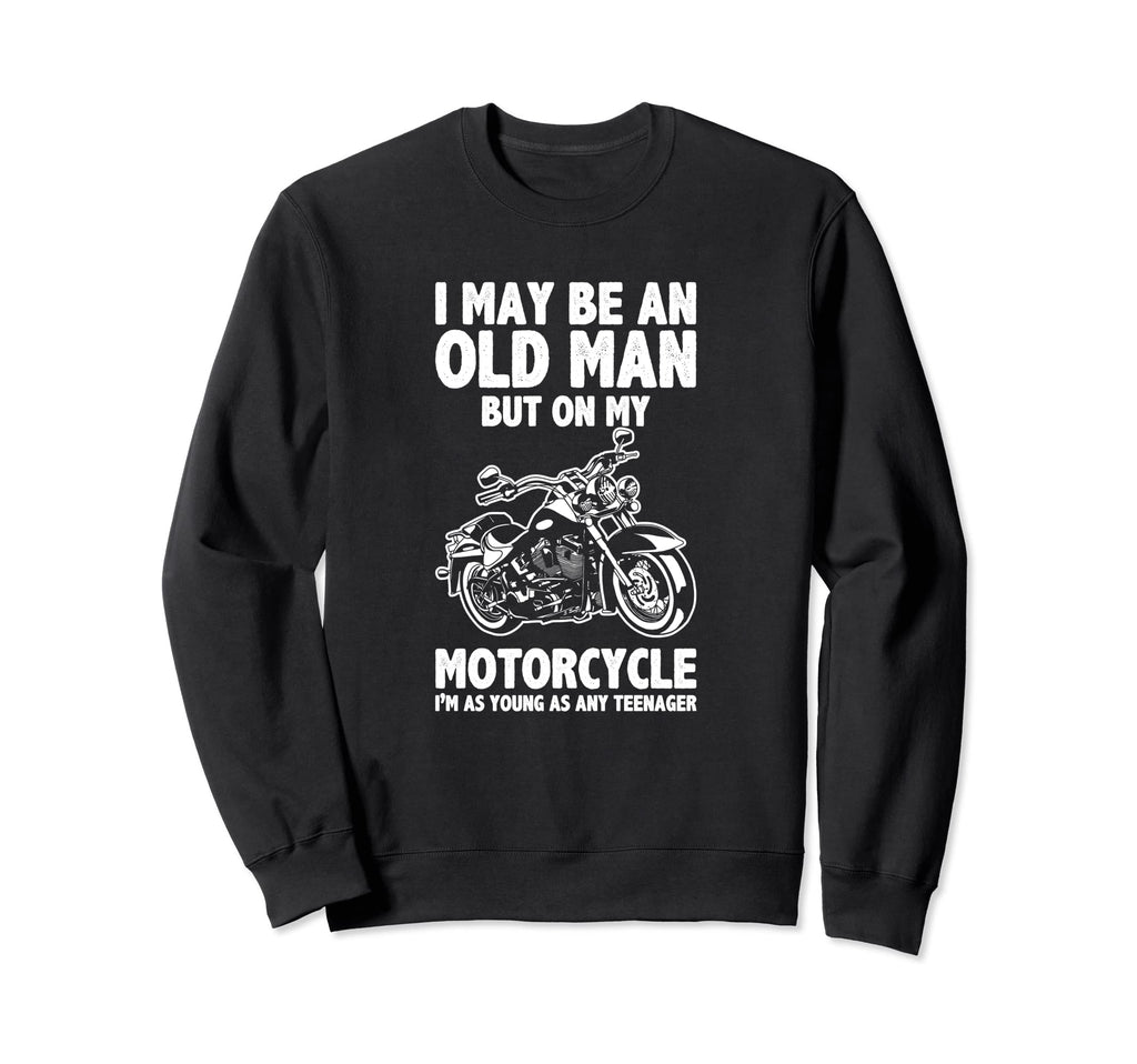 Motorcycle Lover Motorcycle Sweatshirt - Fun Novelty Design for Adults - T-Shirt, Sweatshirt, Hoodie