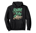 Silent Retreat Participants Hoodie - Novelty Apparel for Adults - T-Shirt, Sweatshirt, Hoodie