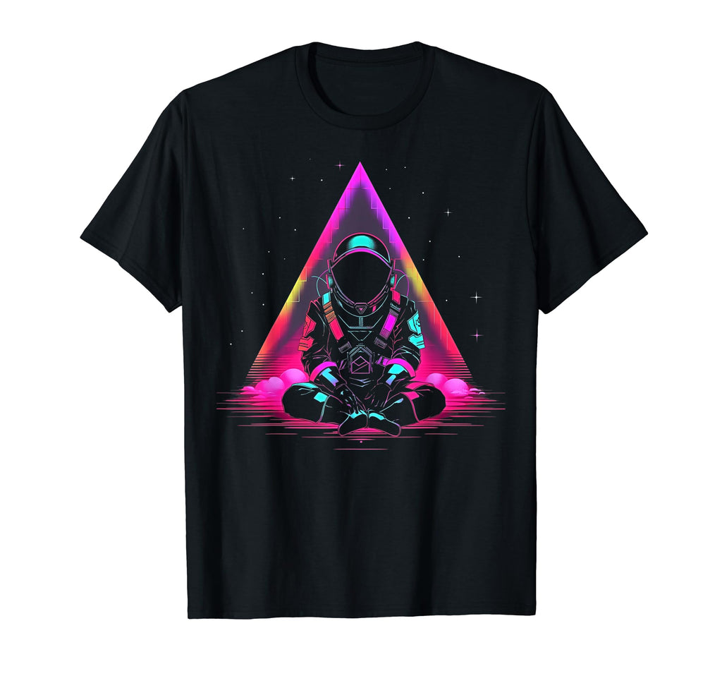 Synthwave Astronaut Cyberpunk 80S Sci Fi 80 T-Shirt - Trendy Graphic Unisex - T-Shirt, Sweatshirt, Hoodie