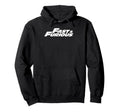 Fast Furious White Logo Hoodie - Casual Everyday Wear for Adults - T-Shirt, Sweatshirt, Hoodie
