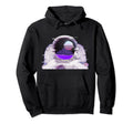 Astronaut Suit Helmet Glitch Art 80S Hoodie - Novelty Apparel Men Women - T-Shirt, Sweatshirt, Hoodie