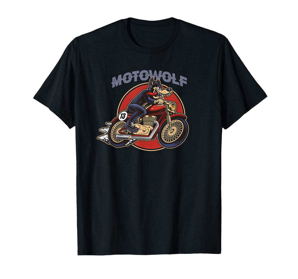Motowolf Motorcycle Racing T-Shirt - Casual Everyday Wear Men Women - T-Shirt, Sweatshirt, Hoodie