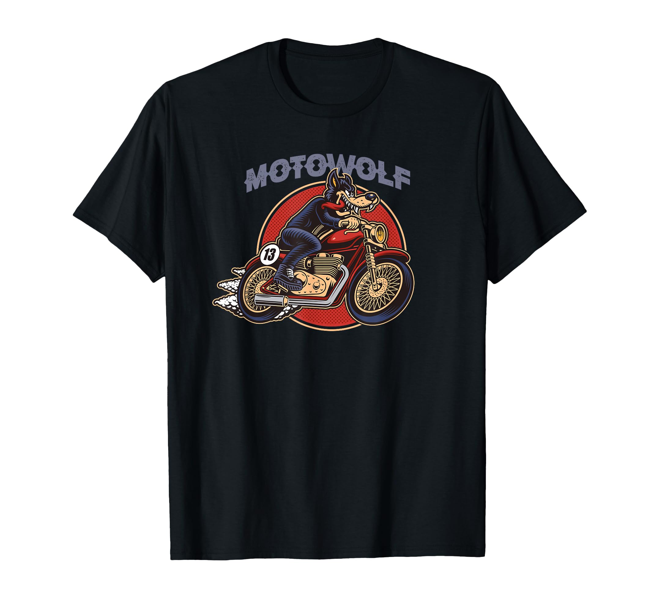 Motowolf Motorcycle Racing T-Shirt - Casual Everyday Wear Men Women - T-Shirt, Sweatshirt, Hoodie
