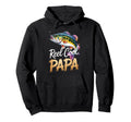 Reel Papa Fishing Lover Grandpa Funny Hoodie - Trendy Graphic Men Women - T-Shirt, Sweatshirt, Hoodie