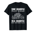 Real Grandpas Ride Motorcycles Motorcycle T-Shirt - Graphic Print Unisex - T-Shirt, Sweatshirt, Hoodie