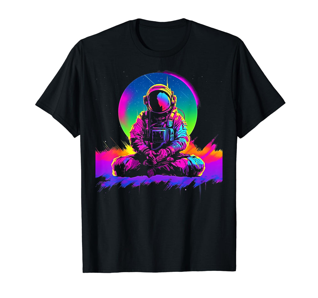 Synthwave Astronaut Cyberpunk 80S Sci Fi 69 T-Shirt - Graphic Print Unisex - T-Shirt, Sweatshirt, Hoodie