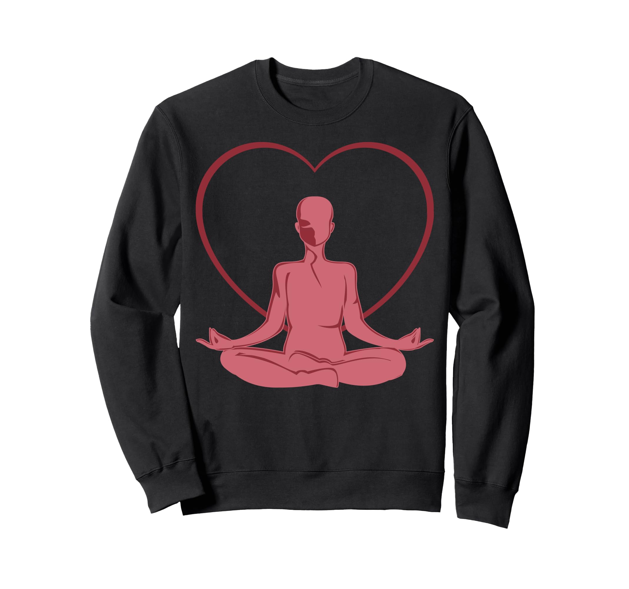 Heart Chakra Meditation Heart Chakra Sweatshirt - Trendy Graphic Unisex - T-Shirt, Sweatshirt, Hoodie