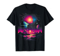 Vaporwave Solar System 80S Synthwave T-Shirt - Novelty Apparel Men Women - T-Shirt, Sweatshirt, Hoodie