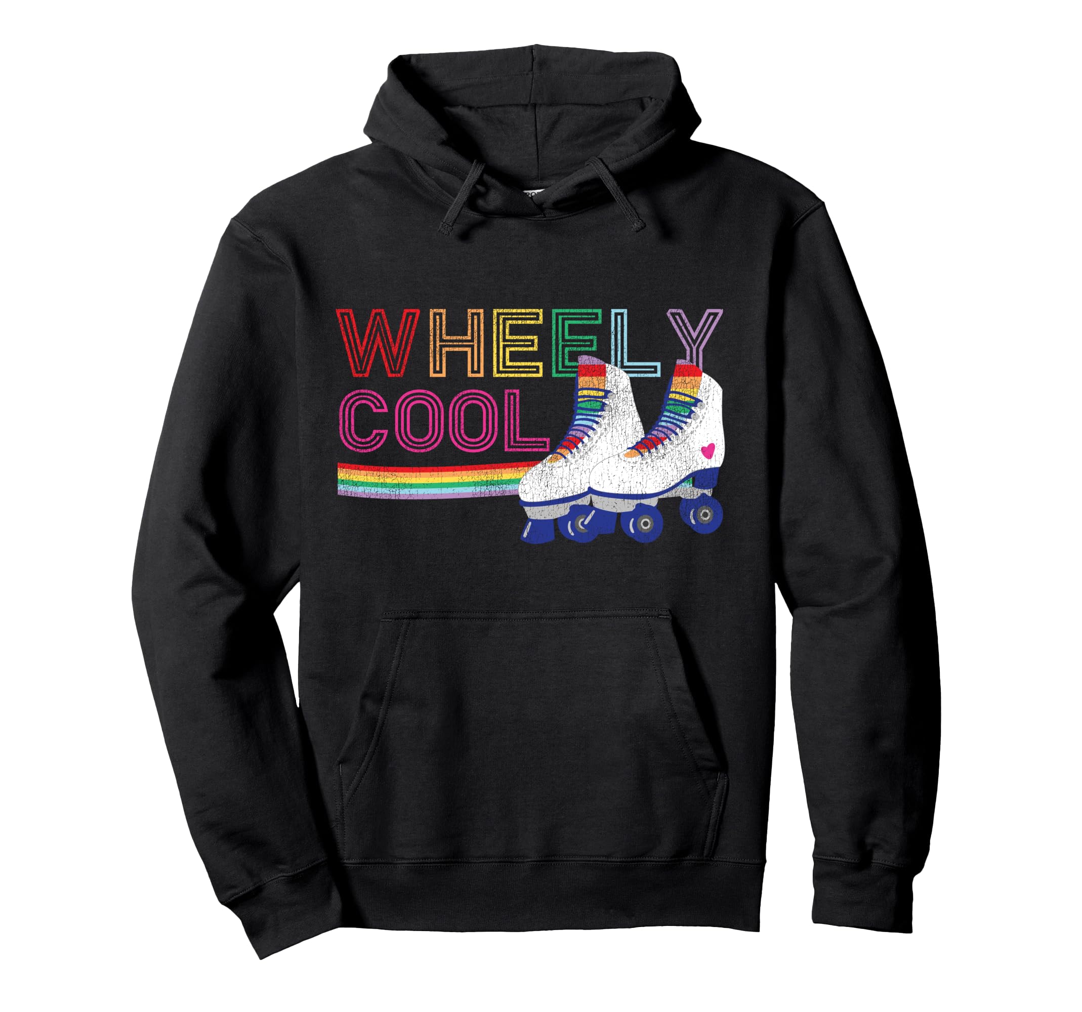 Roller Skating Skate 1970S Hoodie - Casual Everyday Wear for Adults - T-Shirt, Sweatshirt, Hoodie