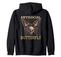 Antisocial Butterfly Gift T-Shirt - Unique Graphic Unisex - T-Shirt, Sweatshirt, Hoodie
