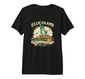 Ellis Island Immigration Gateway T-Shirt - Minimalist Print Men Women - T-Shirt, Sweatshirt, Hoodie