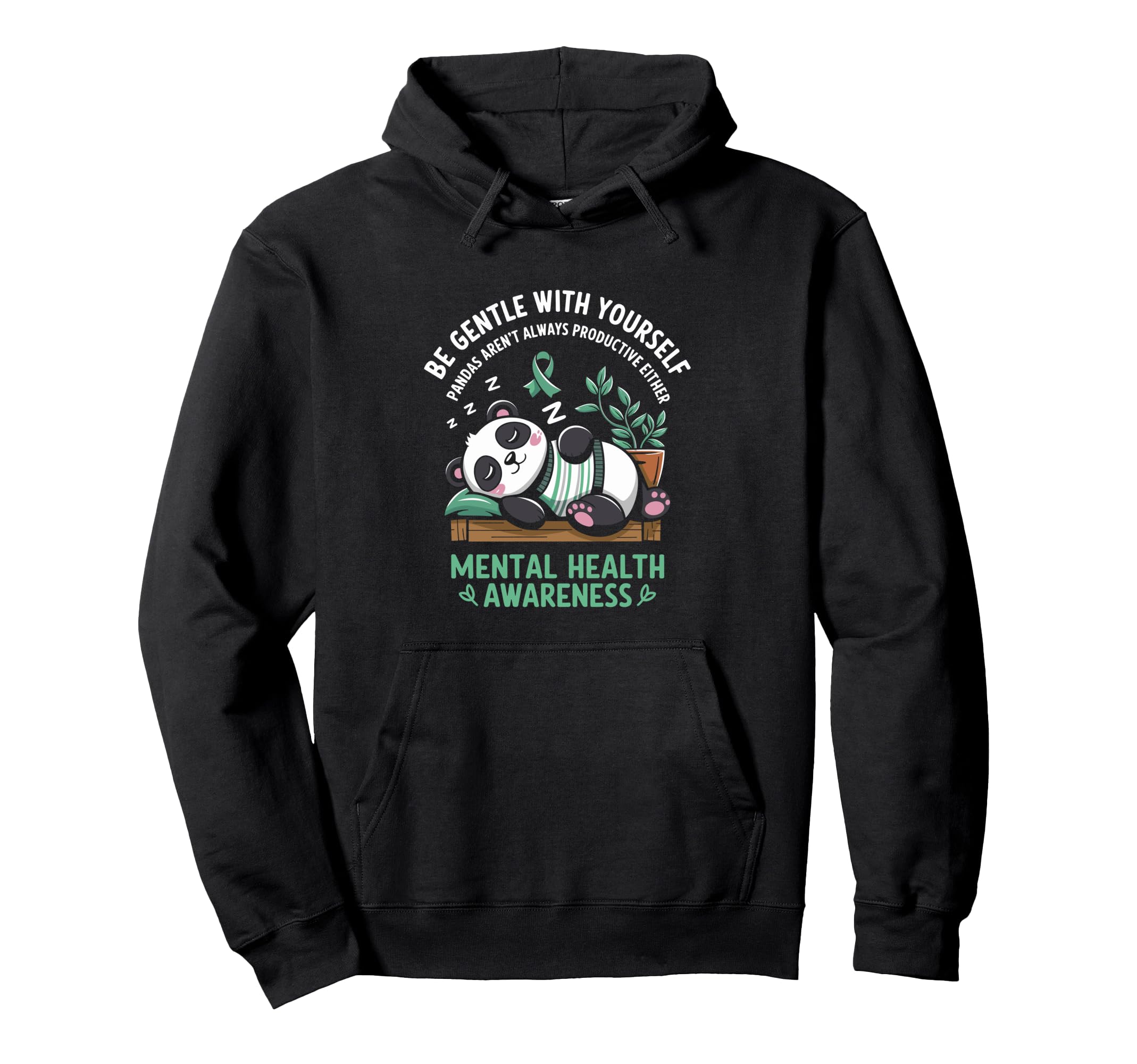 Mental Health Awareness Month Green T-Shirt - Novelty Apparel for Adults - T-Shirt, Sweatshirt, Hoodie