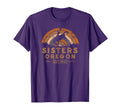 Sisters Oregon Or Rodeo Cowboy T-Shirt - Minimalist Print for Adults - T-Shirt, Sweatshirt, Hoodie