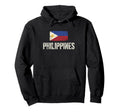 Philippines Flag Filipino Pinoy Pride Hoodie - Aesthetic Graphic for Adults - T-Shirt, Sweatshirt, Hoodie