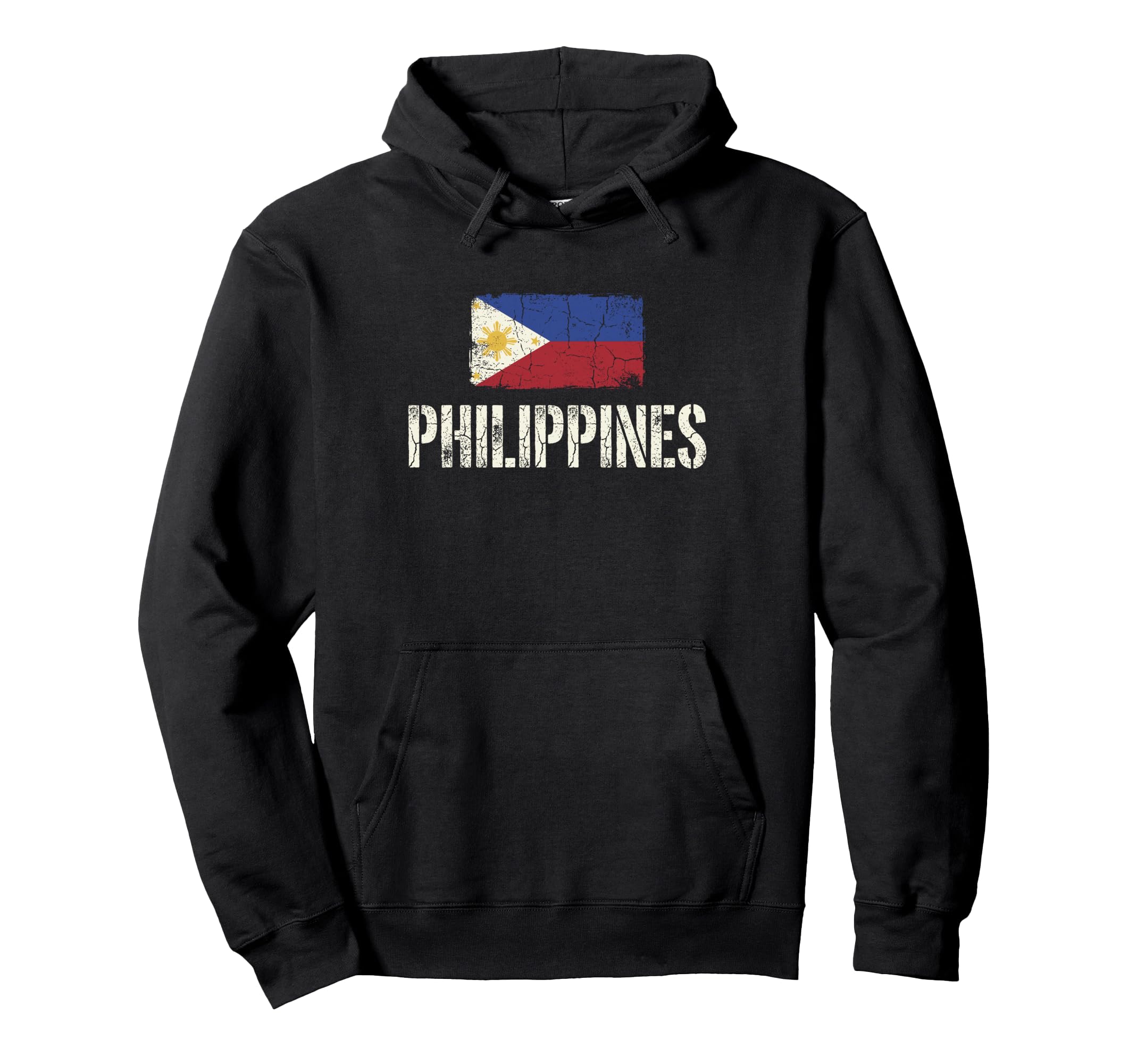 Philippines Flag Filipino Pinoy Pride Hoodie - Novelty Apparel for Adults - T-Shirt, Sweatshirt, Hoodie